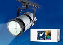 Светильник трековый светодиодный трехфазный Uniel ULB-M02А-20W/NW 20Вт 220В 4200К Серебро картинка 